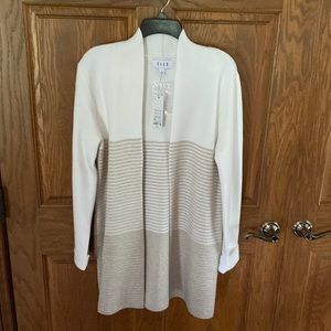 Elle long cardigan sweater